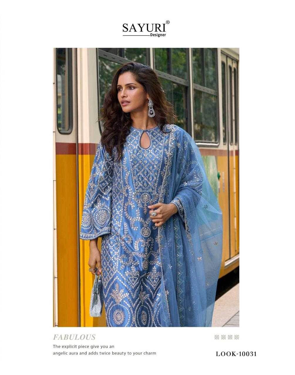 Simar silk Palazzo Ladies Silk Party Wear Dresses - MYLUXURY LANE ENTERPRISE
